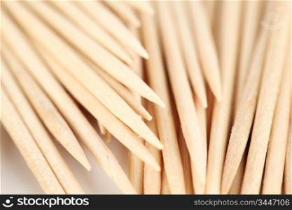 toothpick macro close up