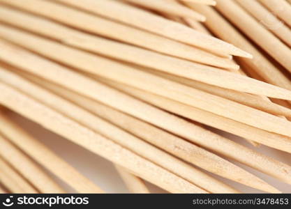 toothpick macro close up