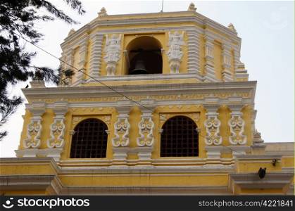 Top of church La Merced in Antigua Guatemala
