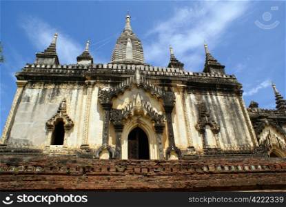 Top of pagoda in Old Bagan, Myanmar
