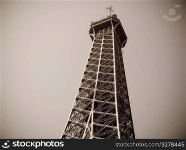 Top Part of Eiffel Tower