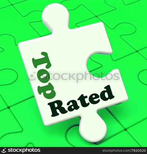 . Top Rated Puzzle Showing Best Ranked Special Product