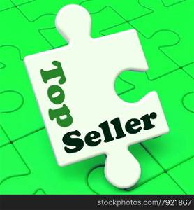 . Top Seller Puzzle Showing Best Premium Services Or Product