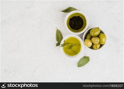 top view assortment olives. Resolution and high quality beautiful photo. top view assortment olives. High quality beautiful photo concept