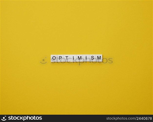 top view assortment optimism concept elements 2