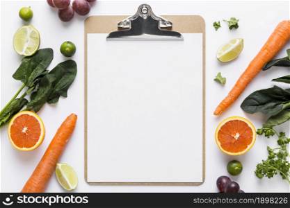 top view blank menu with spinach carrots. Resolution and high quality beautiful photo. top view blank menu with spinach carrots. High quality beautiful photo concept