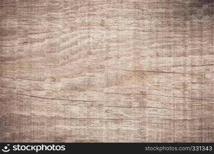 Top view brown wood with crack, Old grunge dark textured wooden background,The surface of the old brown wood texture