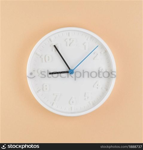 top view clock desk. Resolution and high quality beautiful photo. top view clock desk. High quality and resolution beautiful photo concept