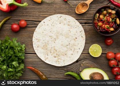 top view delicious mexican food ready be served. Resolution and high quality beautiful photo. top view delicious mexican food ready be served. High quality and resolution beautiful photo concept