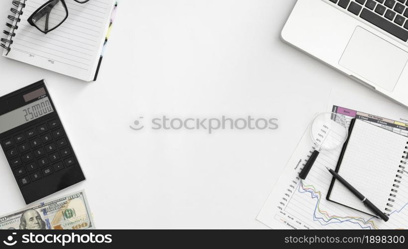 top view finance business elements. Resolution and high quality beautiful photo. top view finance business elements. High quality beautiful photo concept