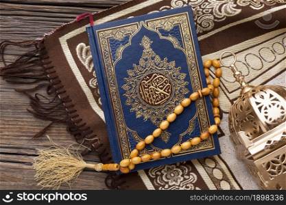 top view islamic new year concept. Resolution and high quality beautiful photo. top view islamic new year concept. High quality beautiful photo concept