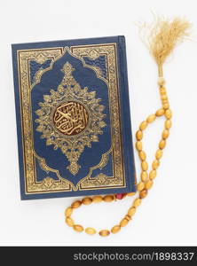 top view islamic new year with quran book2. Resolution and high quality beautiful photo. top view islamic new year with quran book2. High quality beautiful photo concept