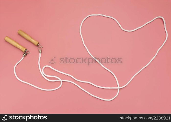top view jump rope