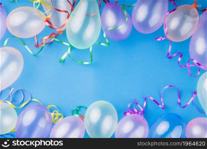 top view metallic transparent balloons. High resolution photo. top view metallic transparent balloons. High quality photo
