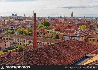 Top view of Venice
