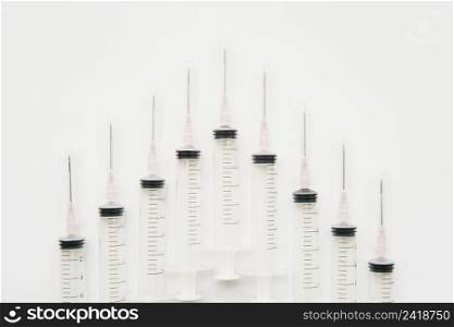 top view syringe