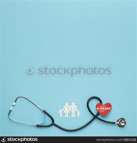 top view world heart day concept with copy space. Resolution and high quality beautiful photo. top view world heart day concept with copy space. High quality and resolution beautiful photo concept
