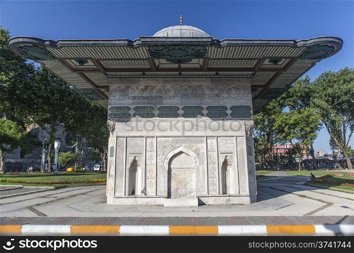 Tophane Fountain, Tophane, Istanbul, Turkey