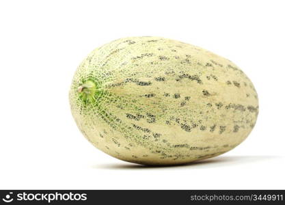 torped melon isolated on white