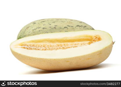 torped melon isolated on white