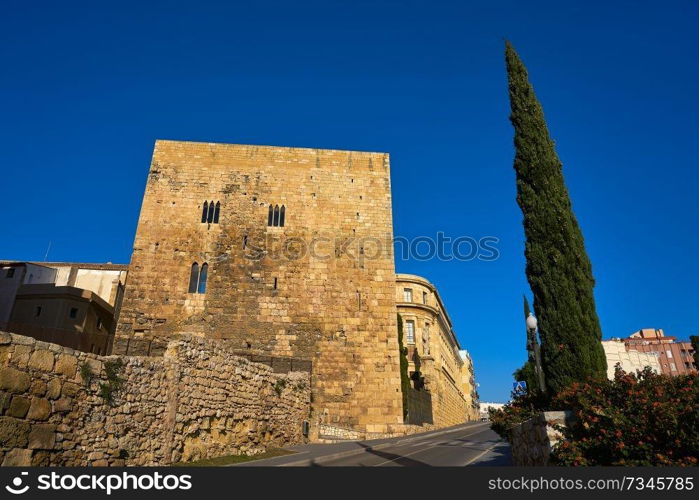 Torre del Pretori tower in Tarragona of Catalonia