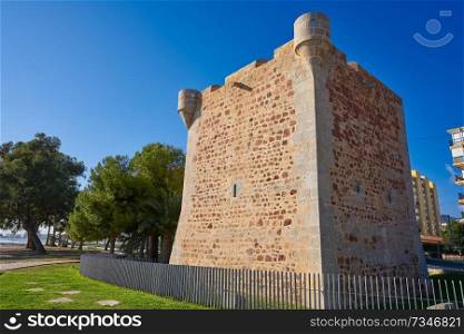 Torre sant Vicent Tower San Vicente in Benicasim also Benicassim of Castellon Spain