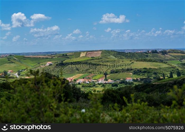 Torres Vedras Portugal. 18 May 2017.View of the country side inTorres Vedras.Torres Vedras, Portugal. photography by Ricardo Rocha.