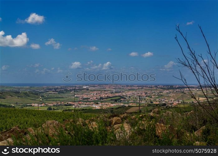 Torres Vedras Portugal. 18 May 2017.View of the coutry side inTorres Vedras.Torres Vedras, Portugal. photography by Ricardo Rocha.