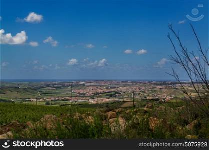 Torres Vedras Portugal. 18 May 2017.View of the coutry side inTorres Vedras.Torres Vedras, Portugal. photography by Ricardo Rocha.