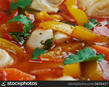 Tortellini Minestrone Soup - Italian winter soup with ravioli