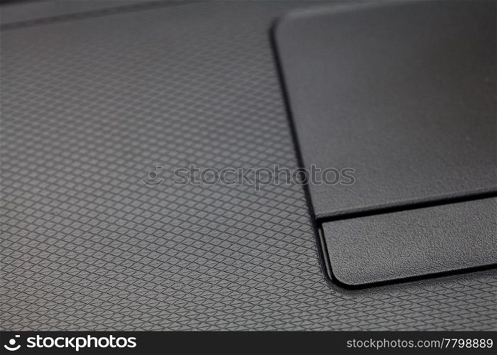 touchpad and keyboard laptop close-up