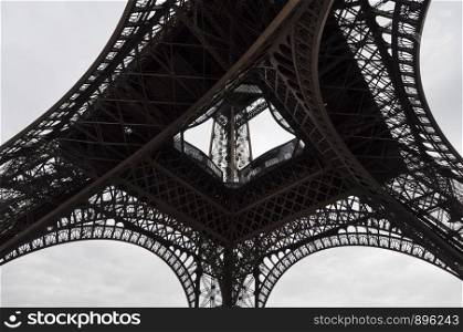 Tour Eiffel meaning Eiffel Tower in Paris, France. Tour Eiffel in Paris