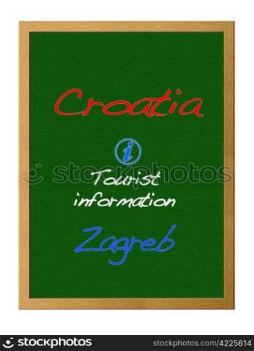Tourist information,Croatia.