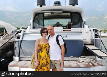 tourist relax and have fun at dubrovnik on adreatic sea at summer vacation