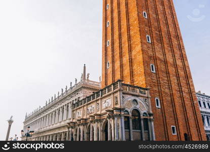 tourist routes of the old Venice streets of Italy