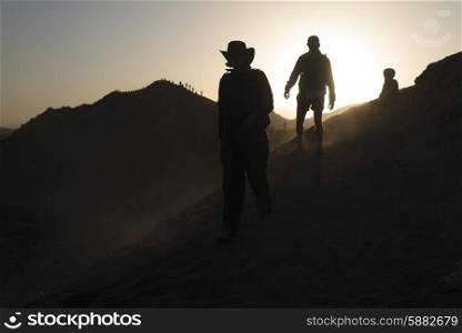Tourists at Valle de la Luna, San Pedro de Atacama, El Loa Province, Antofagasta Region, Chile