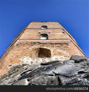 Tower of Gediminas, the grand duke of Lithuania. Symbol of Vilnius - capital city of Lithuania