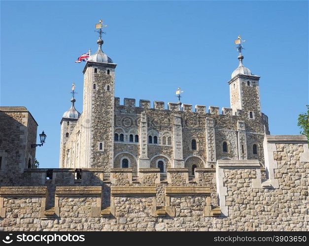 Tower of London. The Tower of London in London, UK
