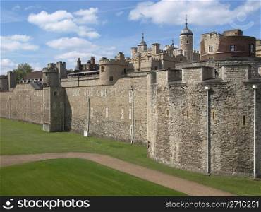 Tower of London. The Tower of London, medieval castle and prison
