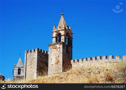 tower of Mourao castle, south of Portugal