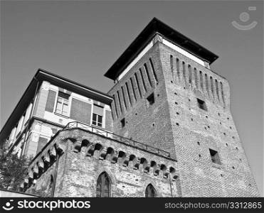 Tower of Settimo. Tower of Settimo Torinese ( Torre Medievale ) medieval castle near Turin