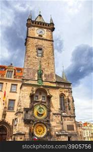 Tower with Astronomical Clock in Prague