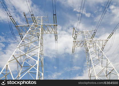 towers for power transmission lines high voltage