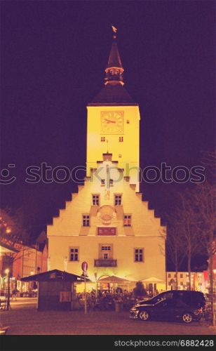 Town hall in Deggendorf, Bavaria