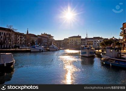 Town of Grado waterfront view, Friuli-Venezia Giulia region of Italy