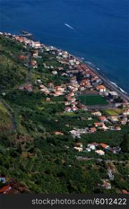 town of Paul do Mar in Madeira island, Portugal
