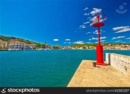 Town of Tisno seascape view, Island of Murter, Croatia
