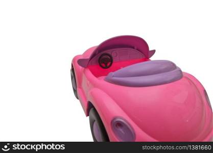 Toy car isolated Conceptual idea design.