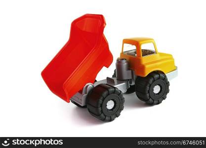 Toy dumper truck