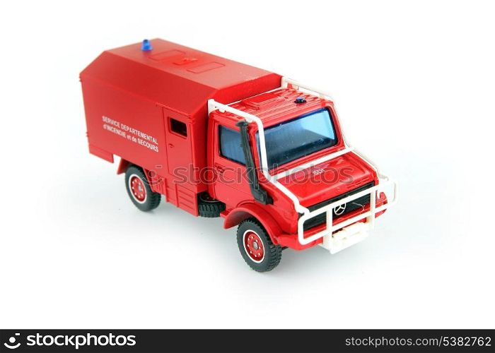 Toy fire engine